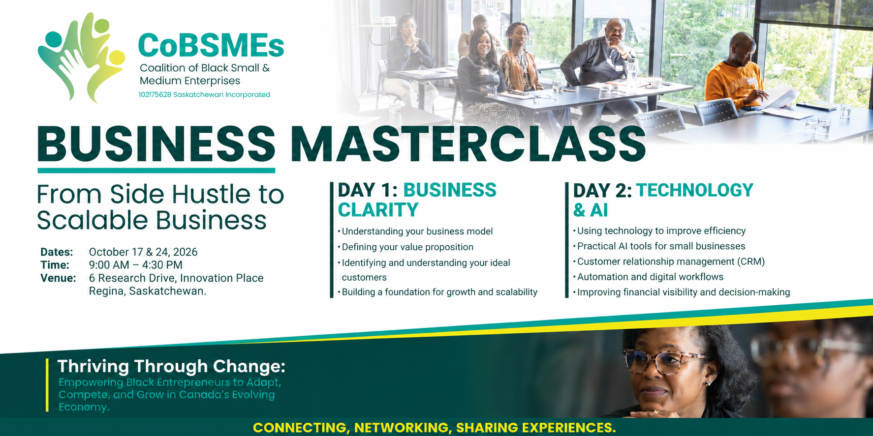Business Master Class workshop