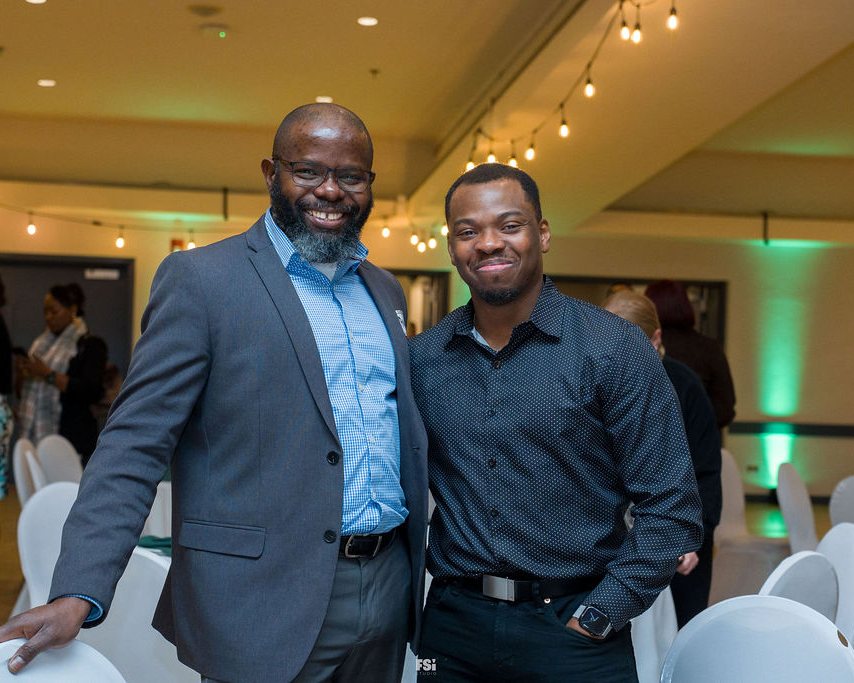 CoBSMEs community members celebrating at a networking event